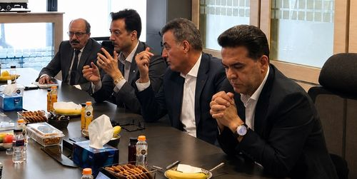 نشست مدیران ارشد بانک تجارت و هیئت مدیره پیبار